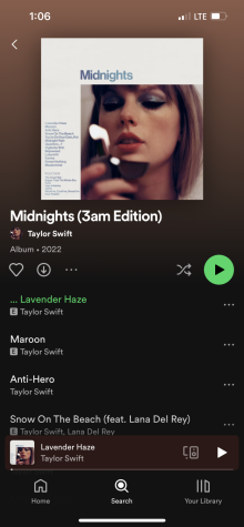 Taylor Swifts new album, Midnights, the 3am edition with extra songs.