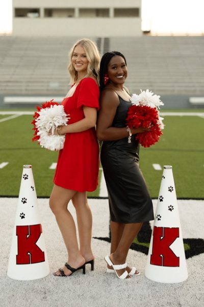 The new Kilgore High School Cheerleader coaches. Left is Asst. Coach Saidie Hamblen, and Right is Head Coach Dominic Minor.
Chelsey Hess Photography 