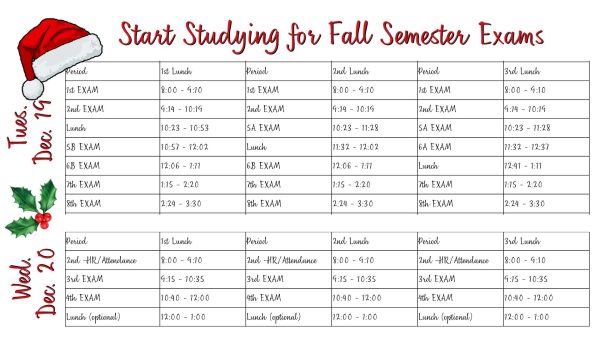 23 Fall Exam Schedule