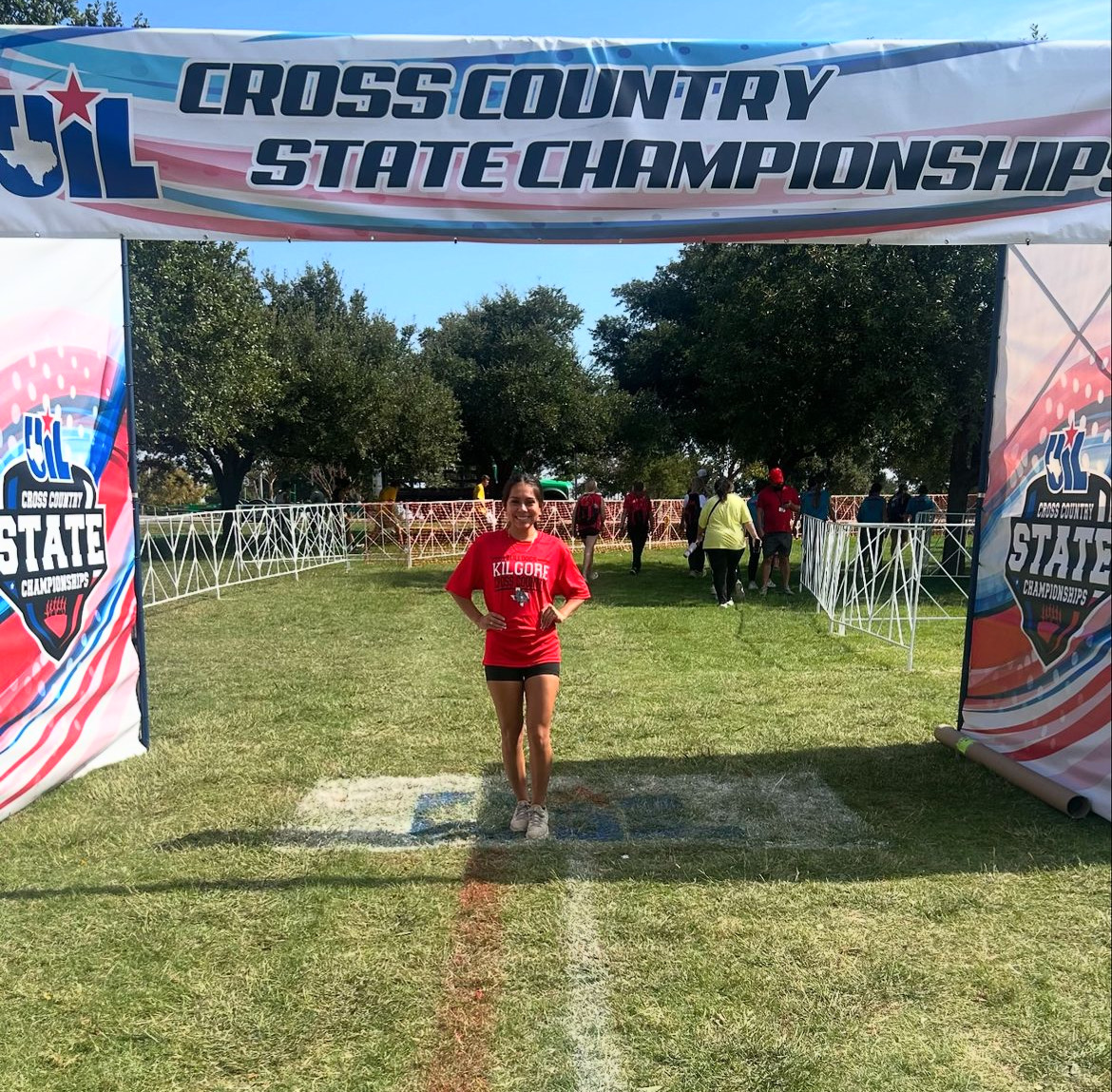 Senior Ruby Almanza placed 23rd out of 152 runners. Her time was 12:05.8.